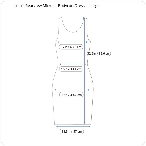 Lulus Women Size L Rearview Mirror Blue One Shoulder Bodycon Mini NEW Dress - Picture 3 of 12